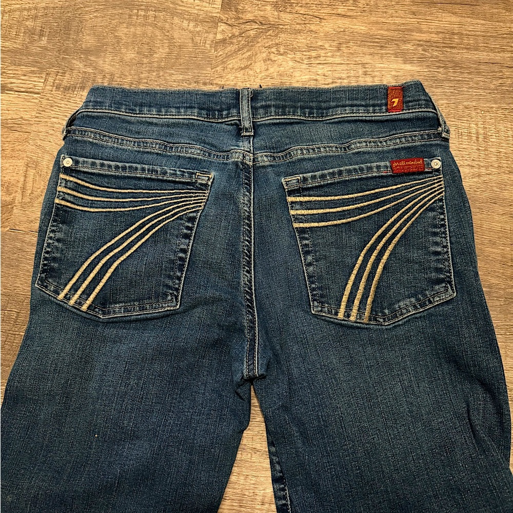 7 for All Mankind, DOJO Style, Size: 30, Dark Wash